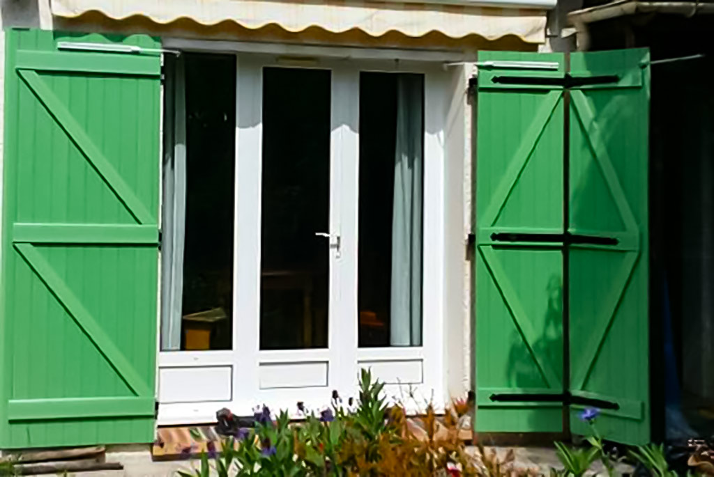 double-volets motorisés